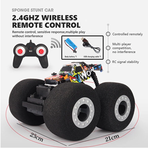 ماشین کنترلی آفرود چرخ اسفنجی هیدروگراف RC STANT CAR WITH SOFT WHEELS MZ_اسباب بازی